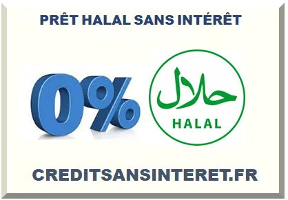 PRÊT HALAL SANS INTÉRÊT 2026-2027